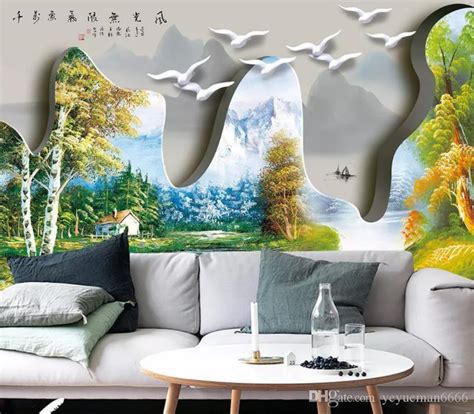 Photo 3d Wall Murals Hand Painted Oil Painting 3d