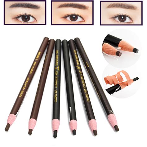 Pcs Eyebrow Pencil Eyeliner Set Waterproof Eye Makeup Pen Cosmetic