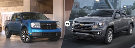 Comparing The 2022 Ford Maverick Vs Chevy Colorado Don Hattan