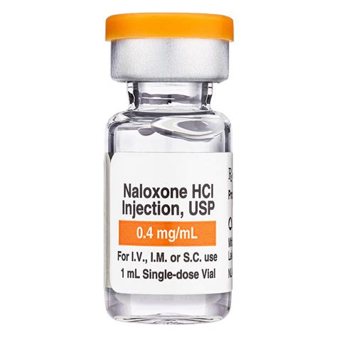 Rx Naloxone Hcl 04mgml10 Ml Vial Other