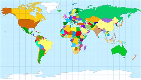 License Info Political World Map Patterson