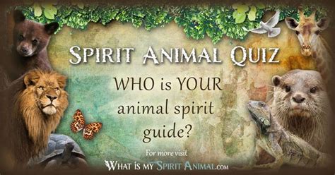 Meet your #SpiritAnimal! Take the real, fun & accurate Spirit Animal