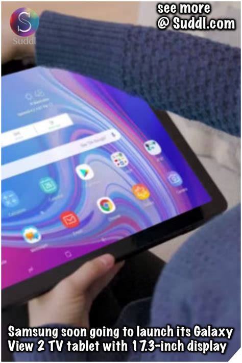 Samsung Soon Going To Launch Its Galaxy View 2 Tv Tablet With 173 Inch