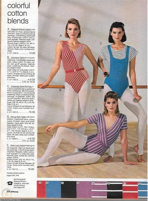 small lot of leggy vintage leotards bodysuits and tights catalog photo clippings 1731907722