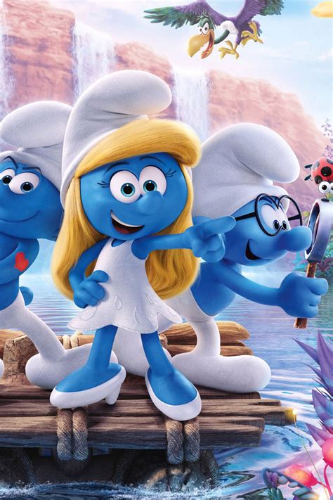 640x960 Smurfs The Lost Village Animated Movie Iphone 4