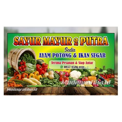 Jual SPANDUK SAYURAN SAYUR MAYUR 150X80 Shopee Indonesia