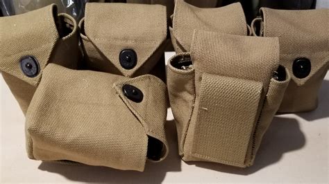 Rigger Pouch, Reproduction with Original WWII Webbing - SERVICE OF SUPPLY
