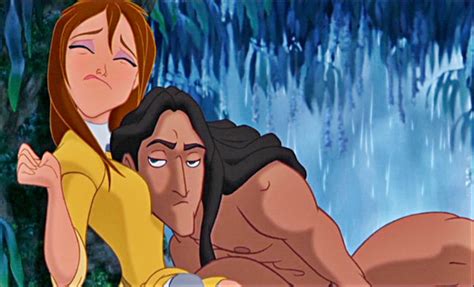 Сказочные рисунки Тарзан и Джейн