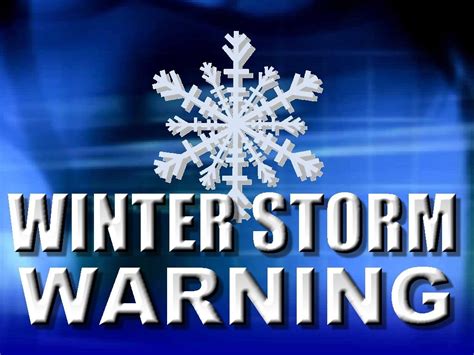 Winter Storm Warning Issued For Entire Listening Area Until Sunday