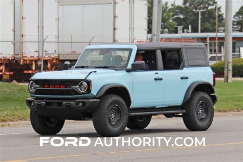 2023 Ford Bronco Spotted With Blacked Out Heritage Edition Parts