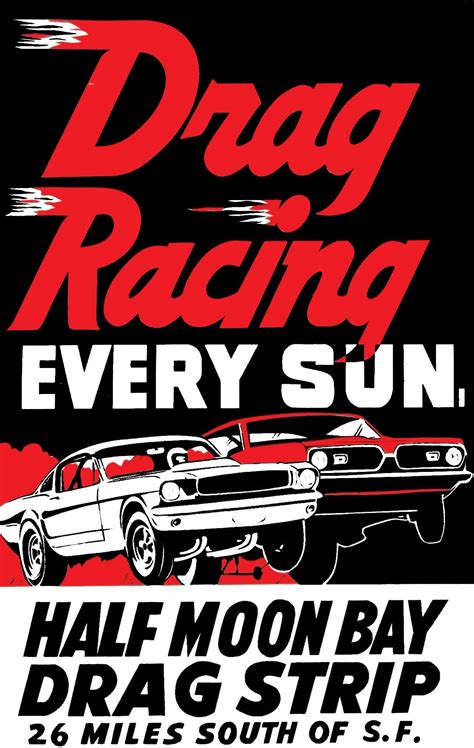 Image Result For Vintage Drag Racing Posters Racing Posters Drag