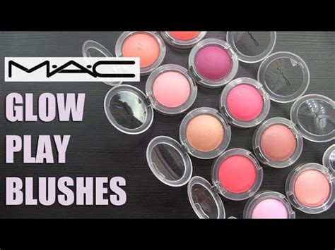 Mac Glow Play Blushes Real Swatches And Review Ichaowu 愛潮物