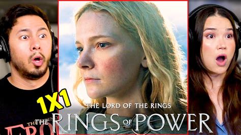 The Rings Of Power 1x1 A Shadow Of The Past Reaction And Review The