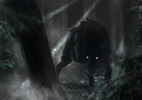 Artstation Dark Wolf
