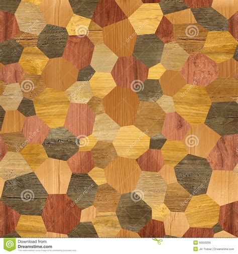 Abstract Paneling Pattern Seamless Background Laminate Floor Stock