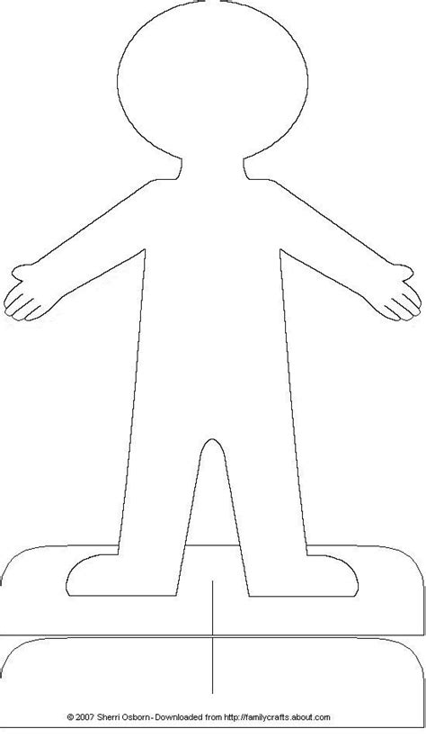 Blank Person Template