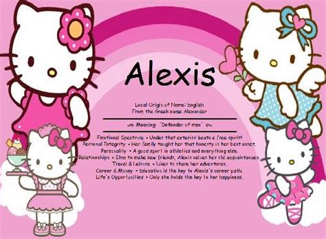 Alexis Alexis Names With Meaning Make New Friends