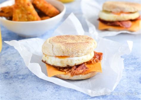 Easy Homemade Bacon And Egg Mcmuffin Recipe Eats Amazing