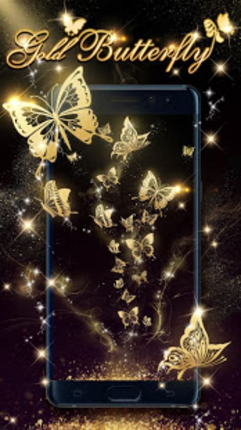 Gold Butterfly Live Wallpaper Apk For Android Download