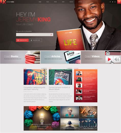 Life Coach Personal Wordpress Theme