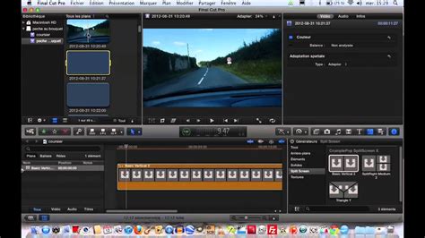 To control whether final cut pro displays optimized, proxy, or original media in the viewer, and whether video playback is optimized for quality or performance. Realiser un split screen avec Final cut pro X - YouTube
