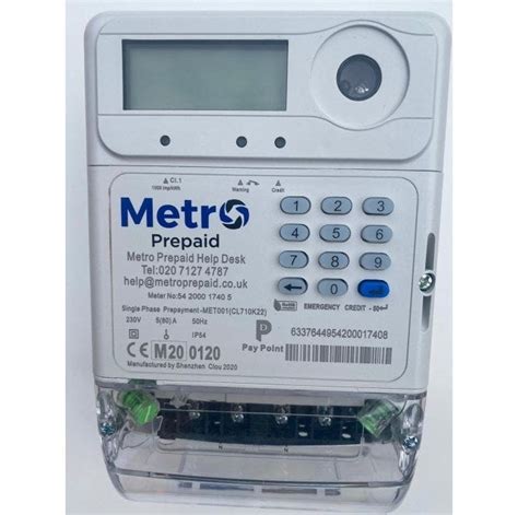 Single Phase Prepaid Meter And Electric Sub Meters For Landlords By Cm
