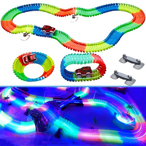Magical Light Up Twisting Glow In The Dark Race Tracks Magical