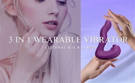 Amazon Com Adult Sex Toys Vibrator For Woman In Wearable G Spot Clitoral Vibrators With