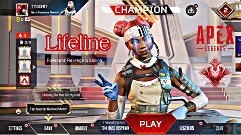 Apex Legends Lifeline Gameplay With Android Device Apex Apexlegends
