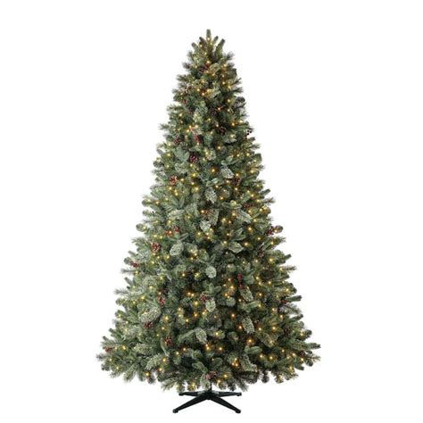 Home Accents Holiday 75 Ft Westwood White Fir Led Pre Lit Artificial