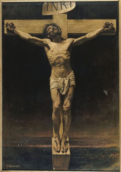 Léon Joseph Florentin Bonnat Le Christ En Croix Images Dart