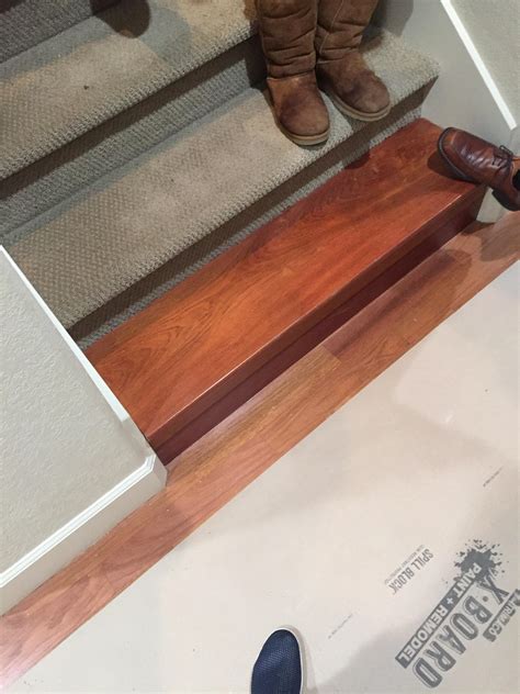 This Last Step At My Grandparents House Is The Same Color As The Floor Making You Misstep When
