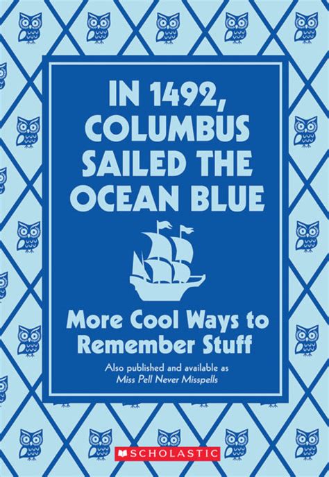 In 1492 Columbus Sailed The Ocean Blue By Steve Martin Scholastic