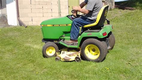 John Deere 260 Lawn Mower Youtube