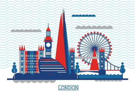 Vector Illustration The Shard And The London Skyline 137400 Vector Art