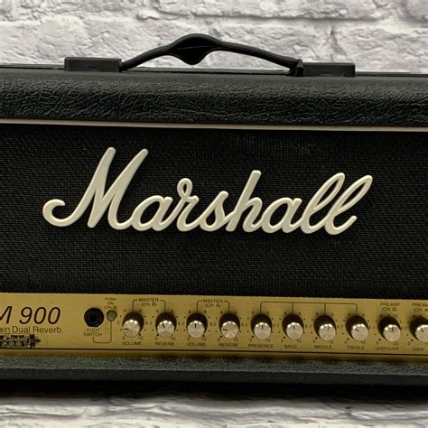 Marshall Jcm 900 100w Hi Gain Dual Reverb Guitar Amp Head W Slip Cove