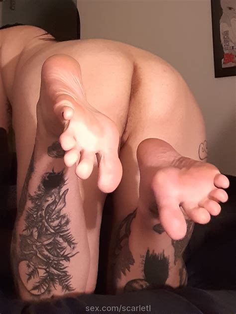 Scarlet Light Feet Delight Feet Butt Tattoo