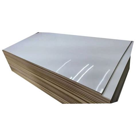 6mm White Glossy Sunmica Laminate Sheet For Furniture 4x8 Feet At Rs
