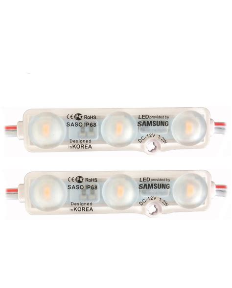 Ip68 Waterproof High Light Led Modules With Lens