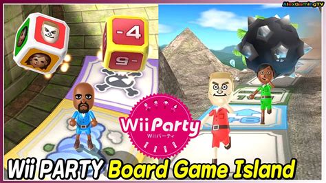 wii party board game island gameplay master com matt vs tyrone vs sakura vs yoko