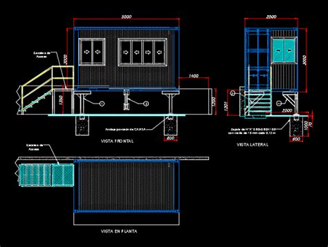 Office Container Assembly DWG Block For AutoCAD Designs CAD