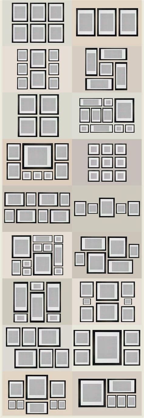 Gallery Wall Layout Plan