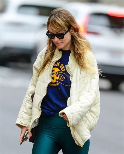 Olivia Wilde Quilted Jacket