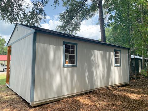 16x24 Side Porch Cabin Ravenel Buildings