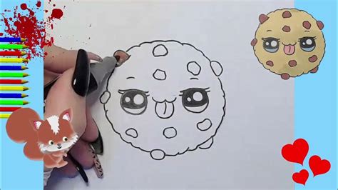 come disegnare facile disegni kawaii carini da fare biscotto youtube