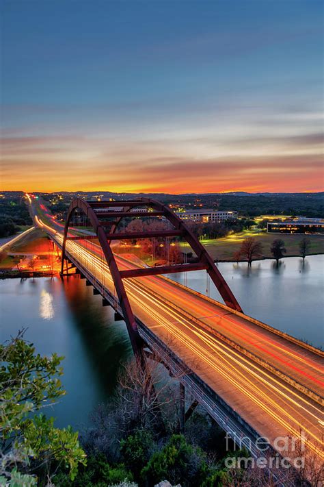 Austin 360 Bridge After Dark 2 Photograph By Bee Creek Photography