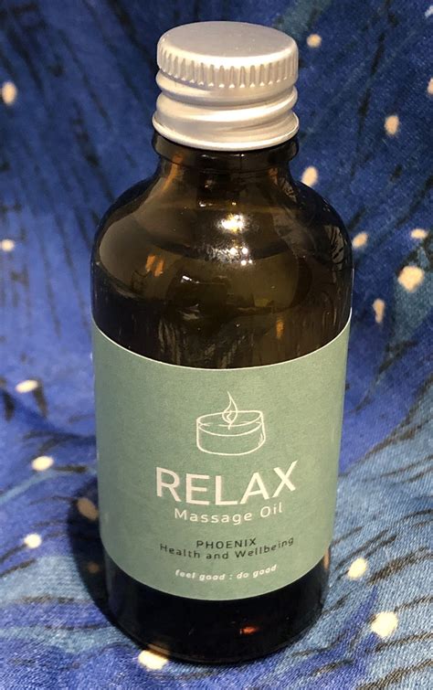 Relax Massage Oil Massage Products Phoenix Health And Wellbeing