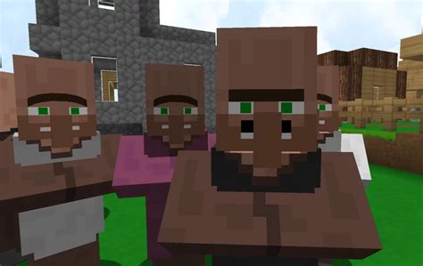 18 Element Animation Villager News Villagers Minecraft Texture Pack