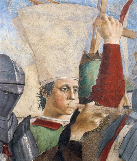 Piero Della Francesca Battle Between Heraclius And Chosroes Detail