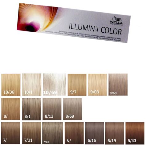 Wella Illumina Colour Chart Labb By Ag